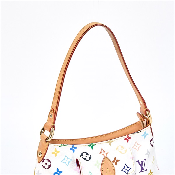 LOUIS VUITTON エライザ モノグラムマルチカラー ショルダーバッグ M40098 マルチカラー ブロン ゴールド PVCの画像3